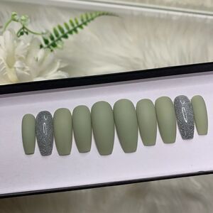 Reflective Custom Press On Nails | High Quality Nails | Handmade